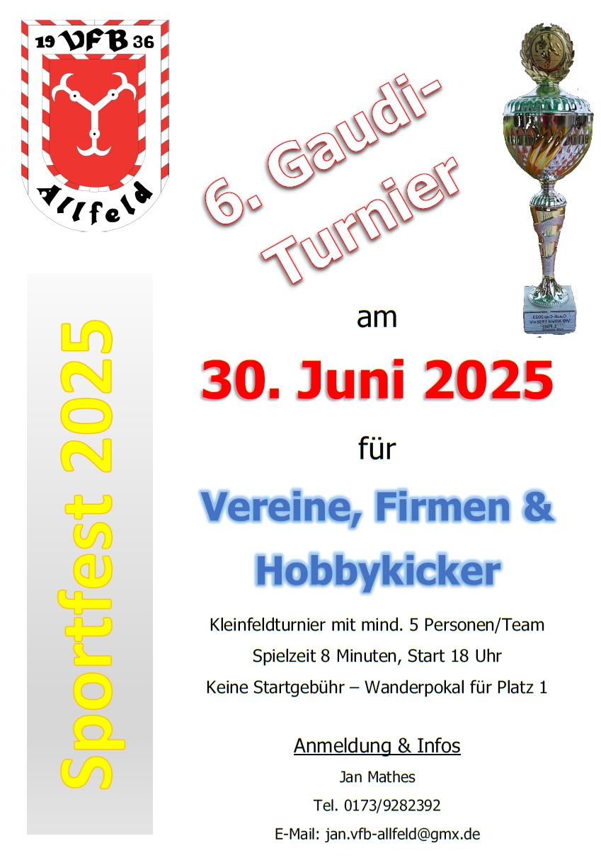 Gaudi Cup Flyer 2025